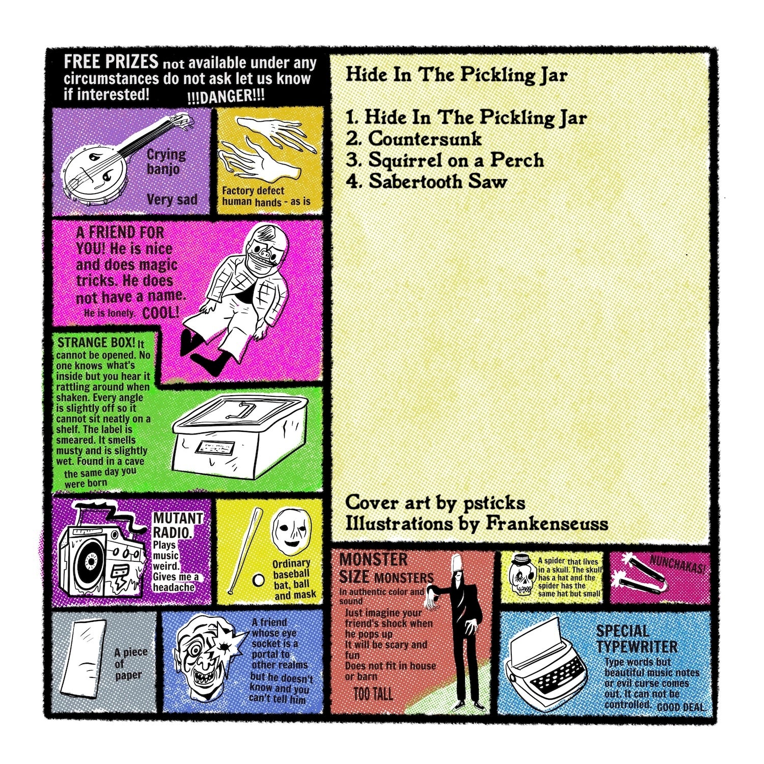 Hide In The Pickling Jar CD