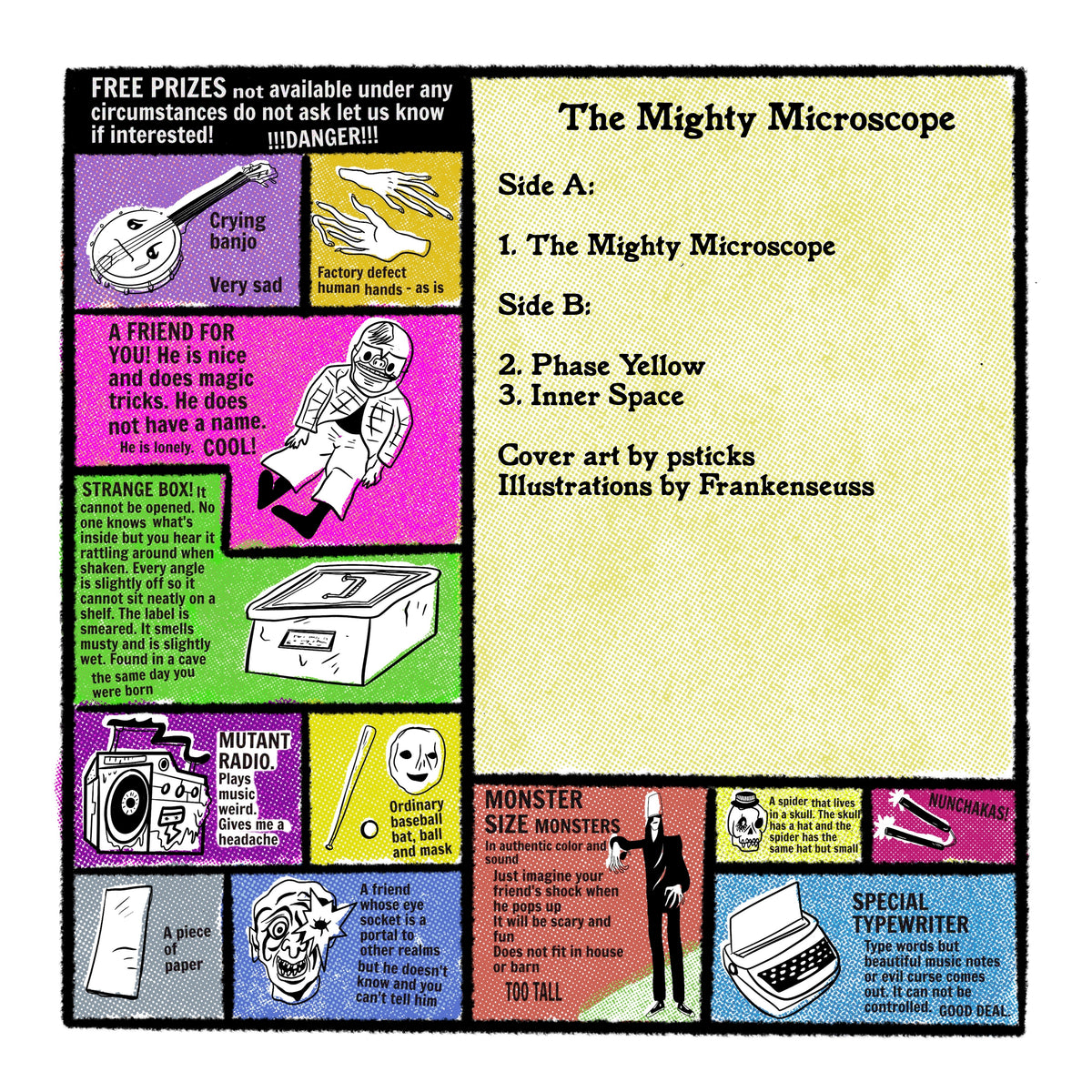 "The Mighty Microscope" vinyl