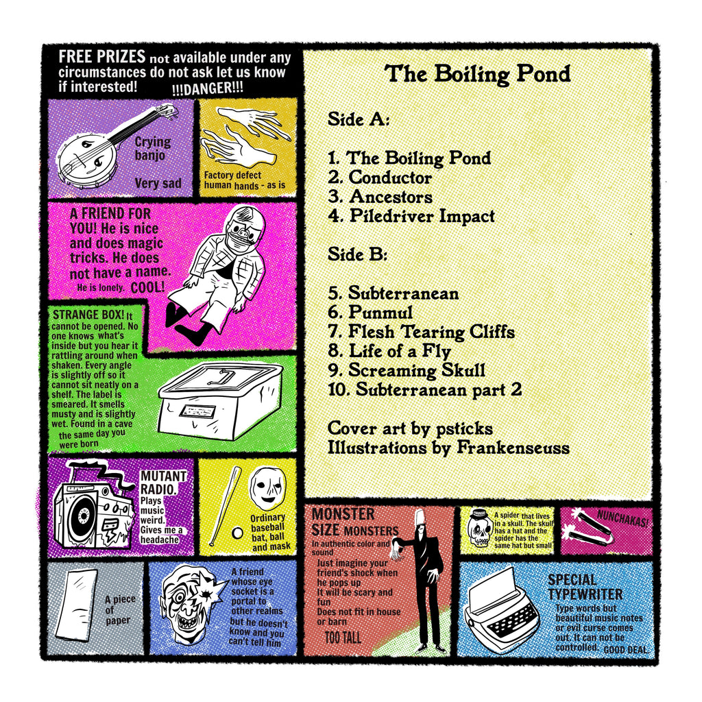 "The Boiling Pond" vinyl