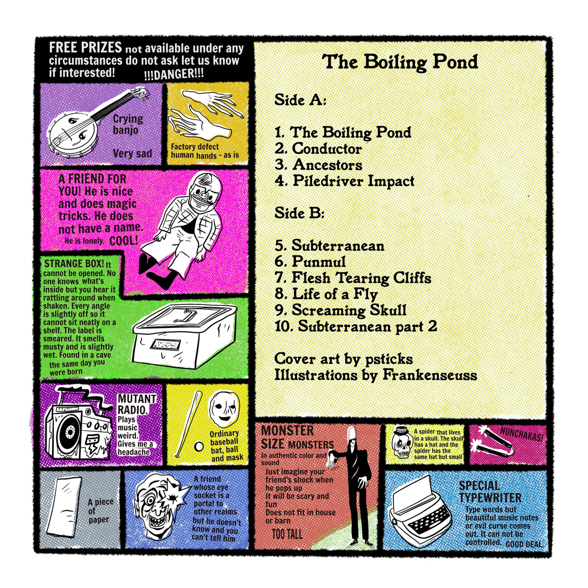 "The Boiling Pond" vinyl