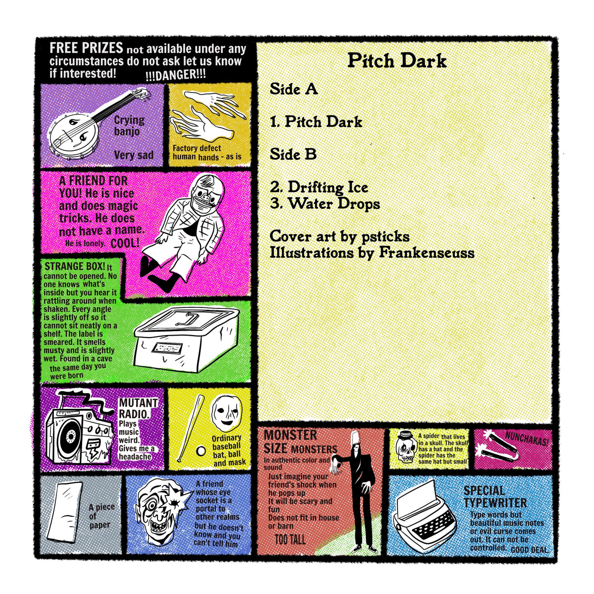 "Pitch Dark" vinyl