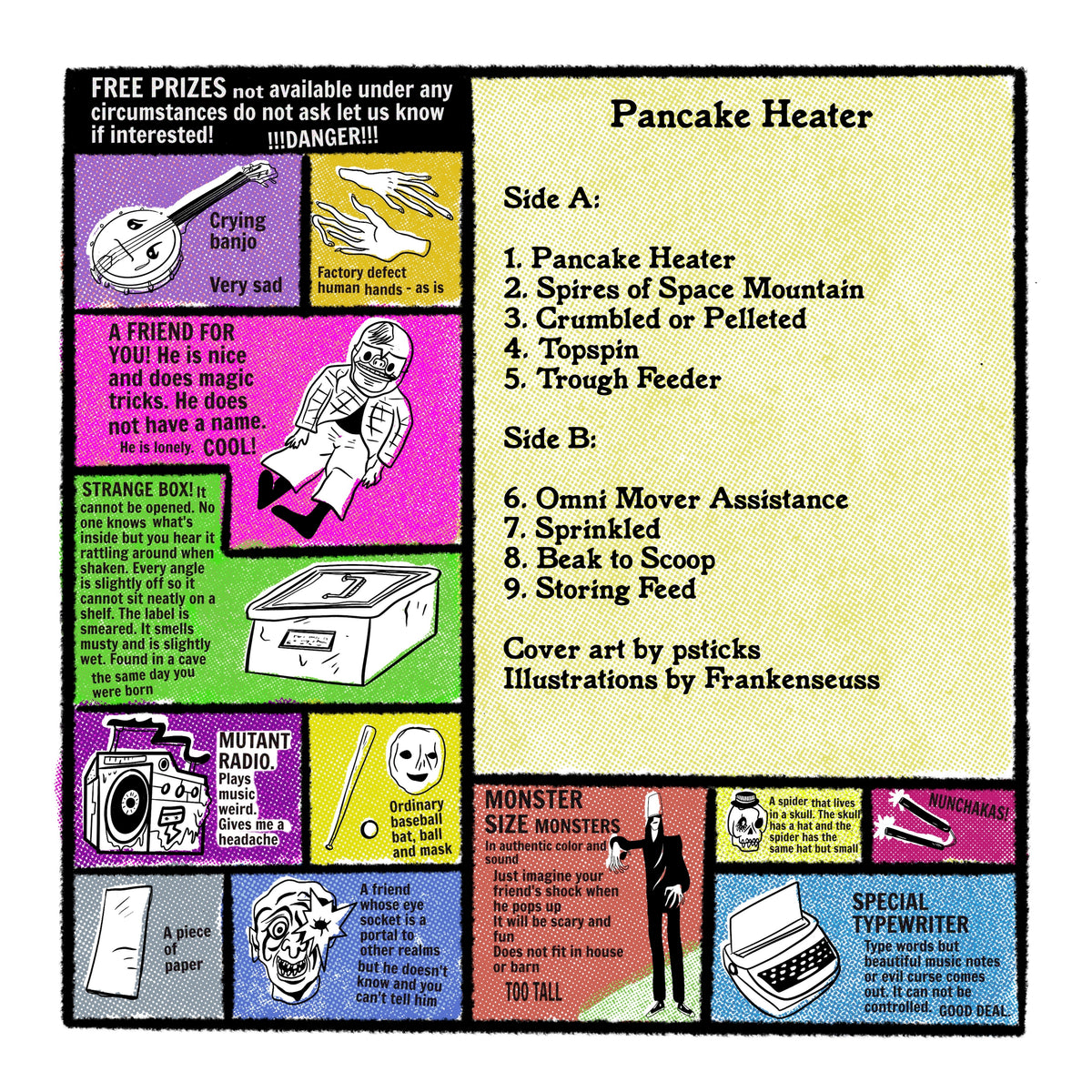 "Pancake Heater" vinyl