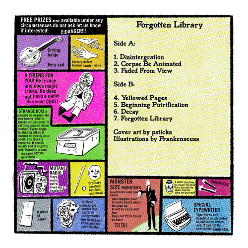 "Forgotten Library" vinyl