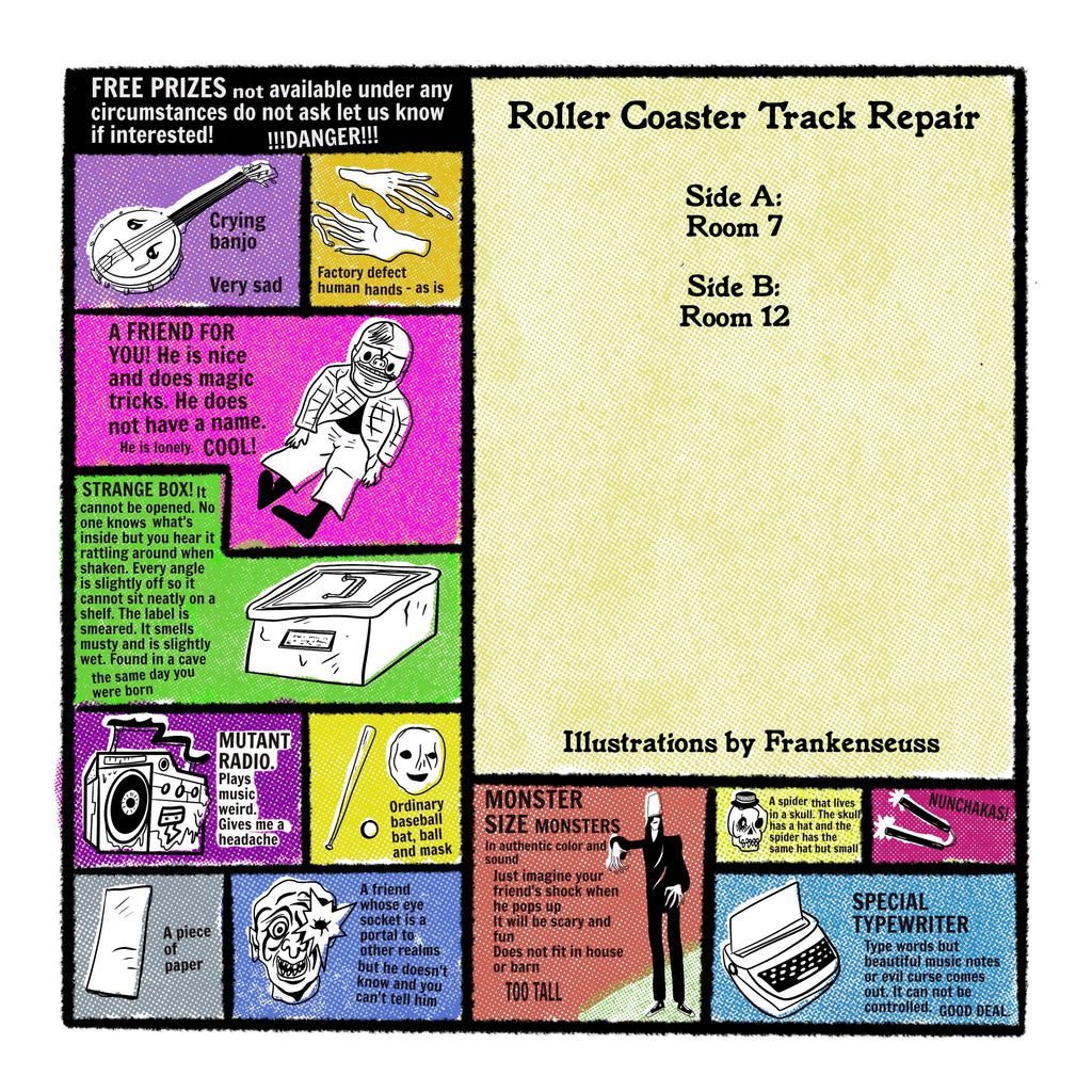 "Roller Coaster Track Repair" vinyl