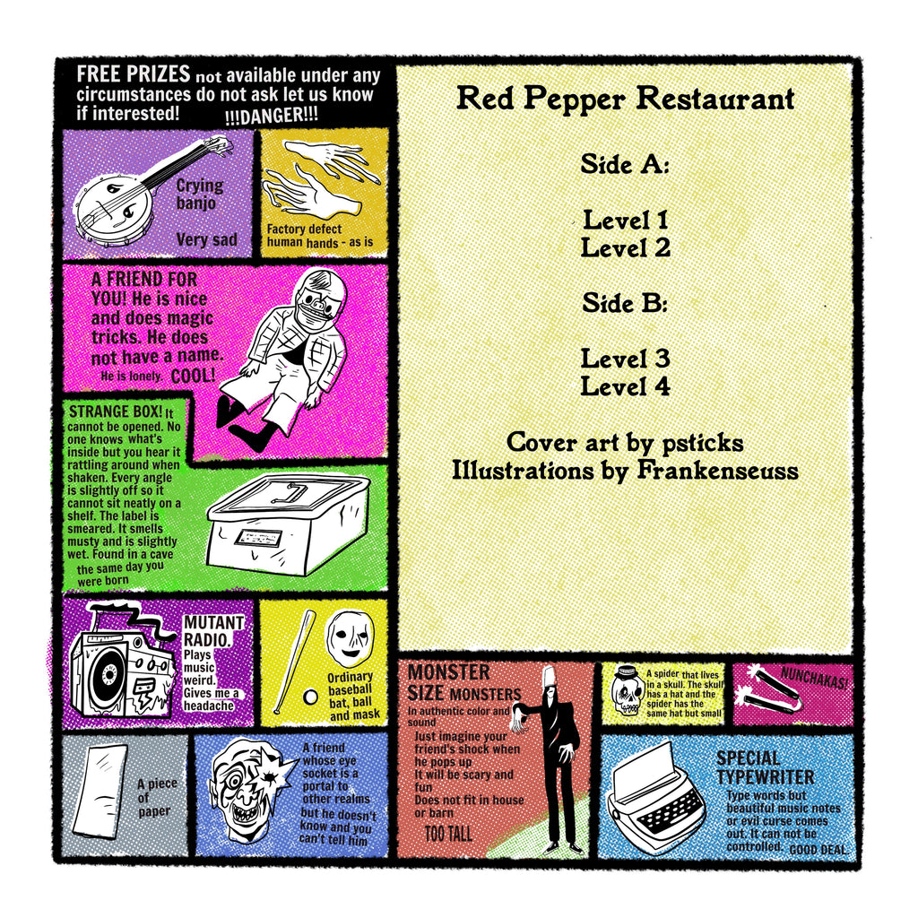 "Red Pepper Restaurant" vinyl