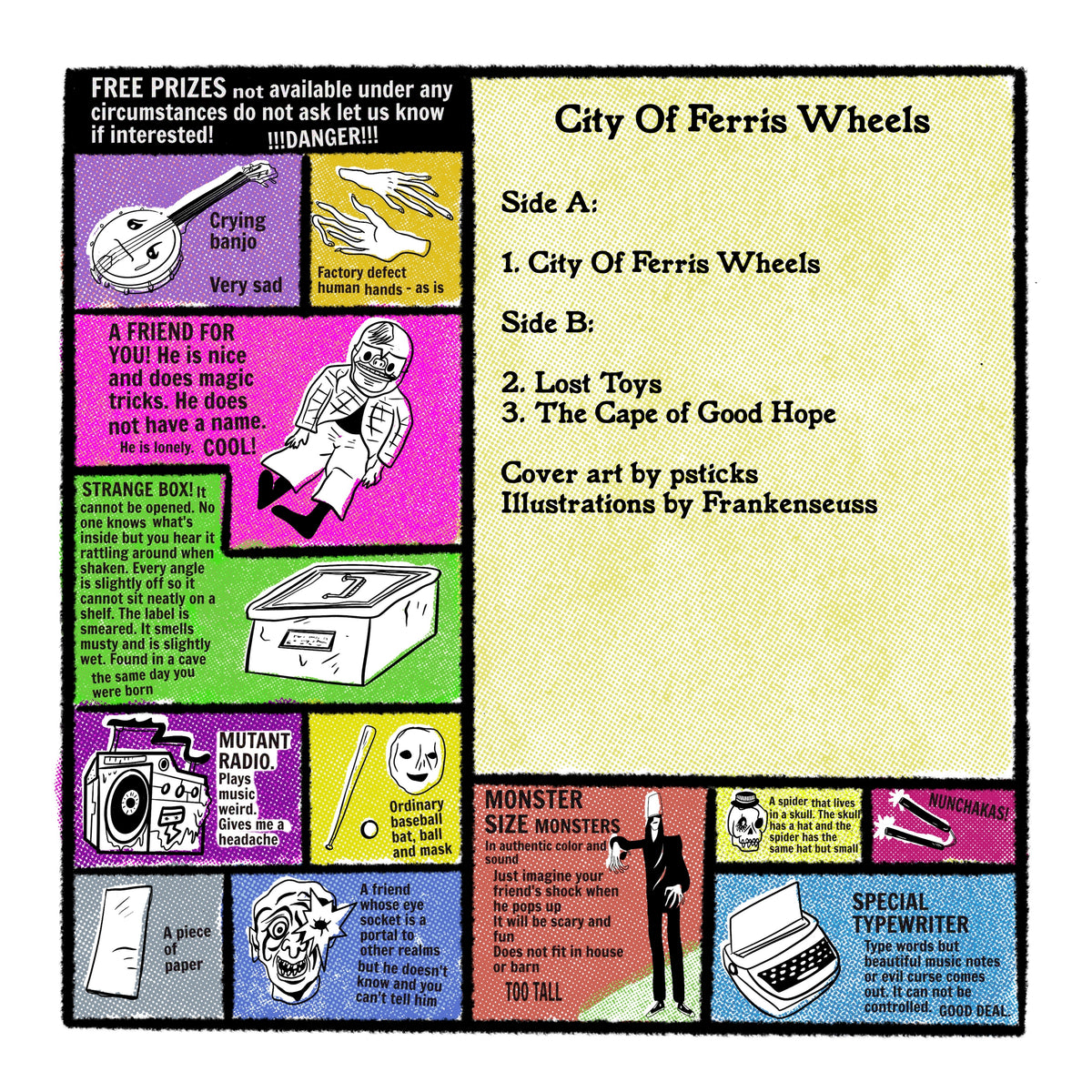 "City of Ferris Wheels" vinyl