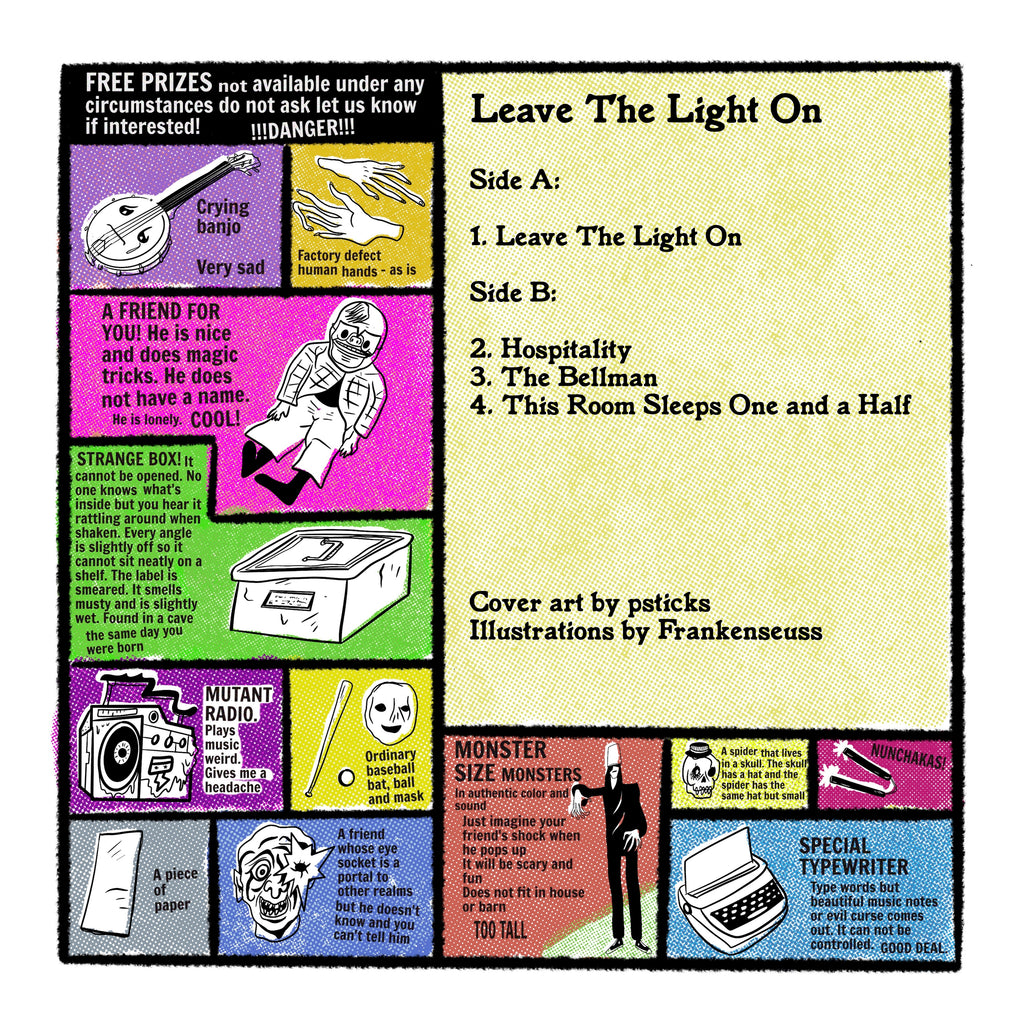 "Leave The Light On' vinyl