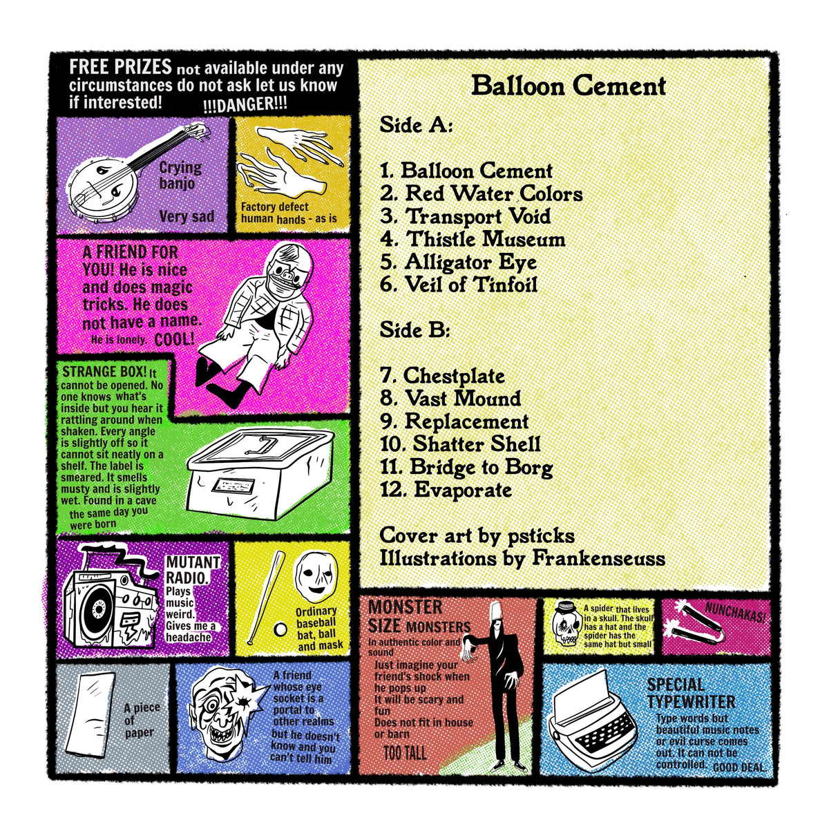 "Balloon Cement" vinyl