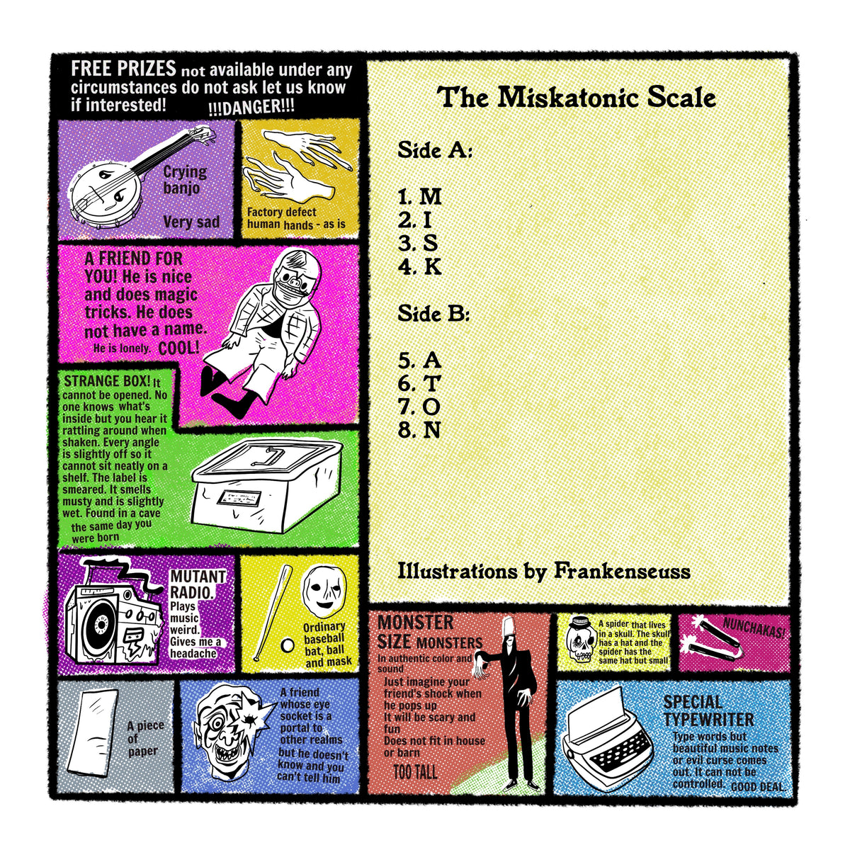 "The Miskatonic Scale" vinyl