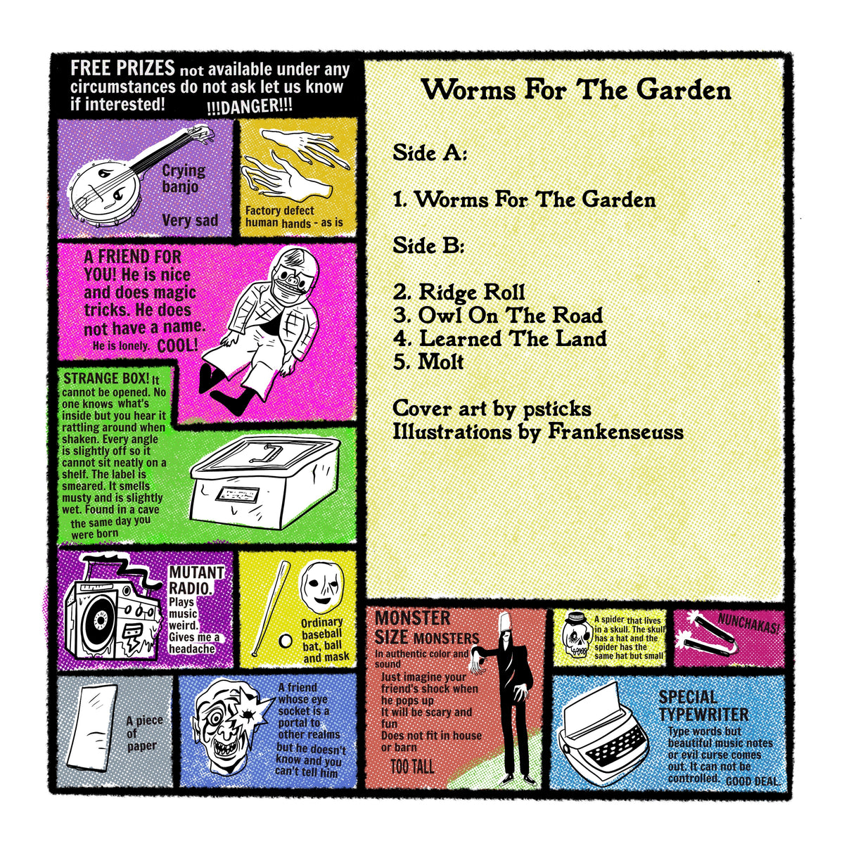 "Worms For The Garden" vinyl