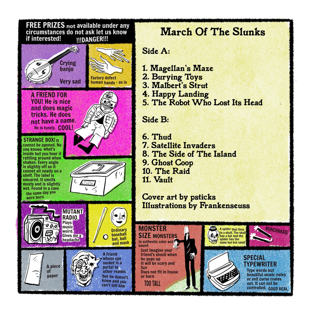 "March Of The Slunks" vinyl