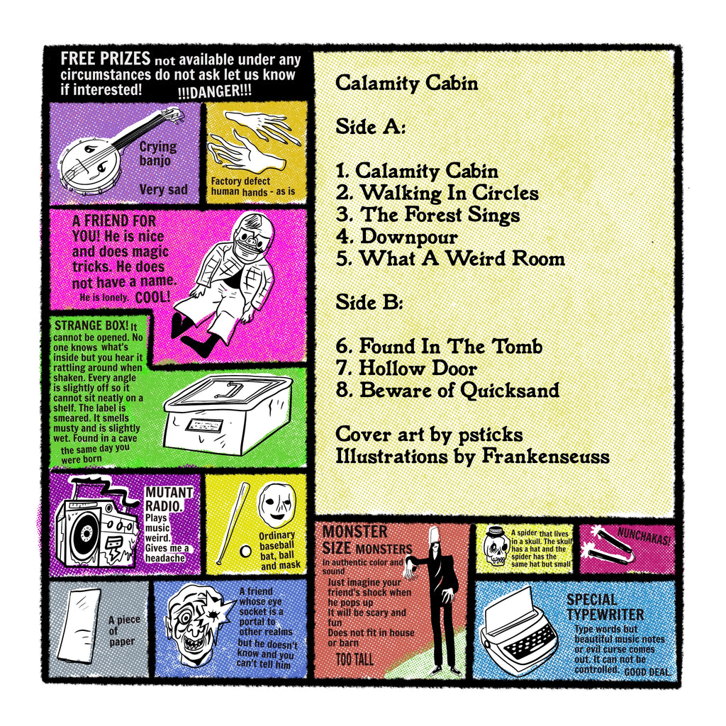 "Calamity Cabin" vinyl