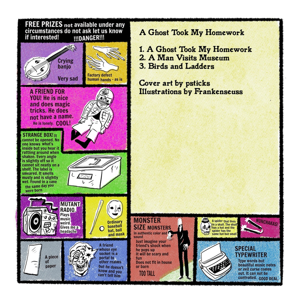A Ghost Took My Homework CD