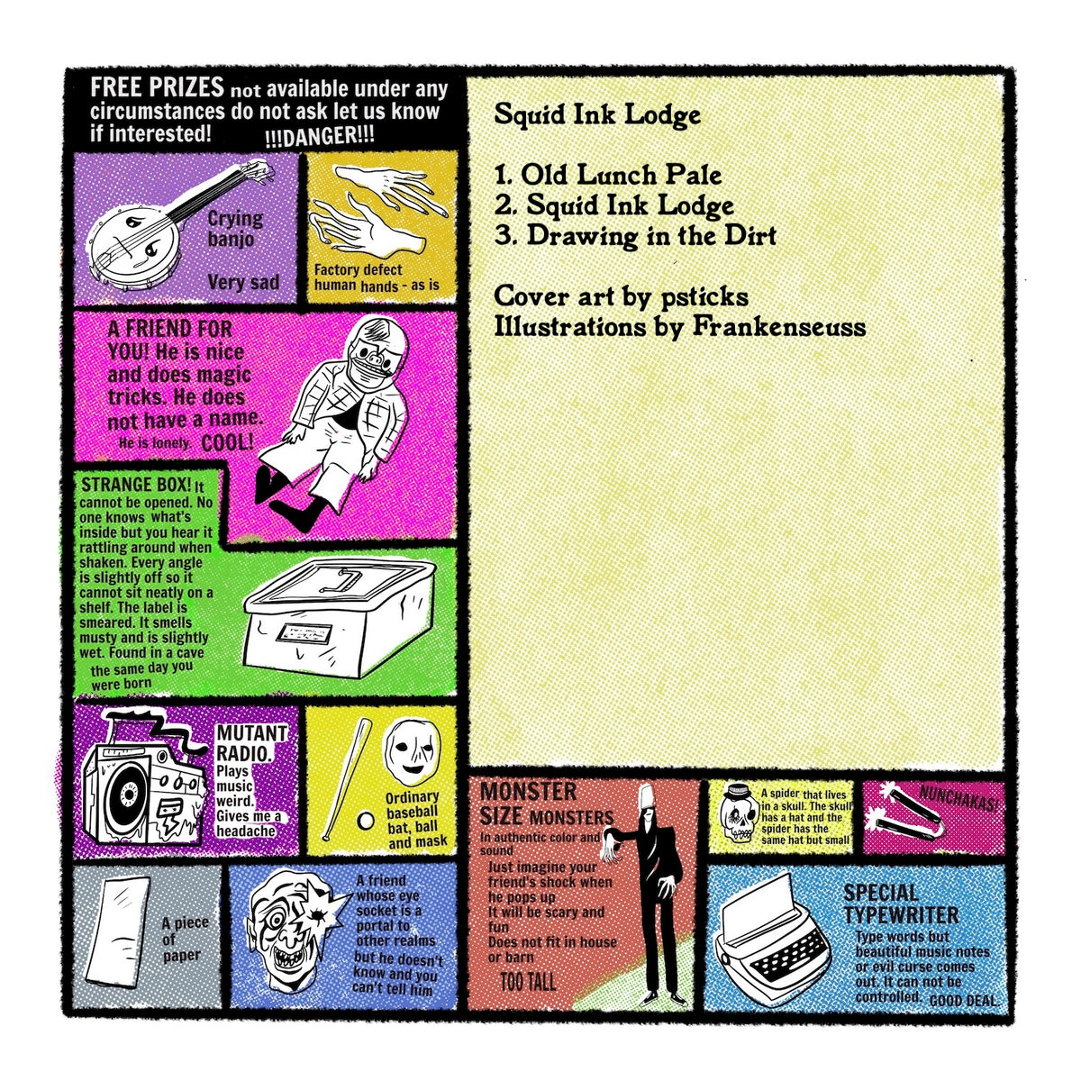 Squid Ink Lodge CD