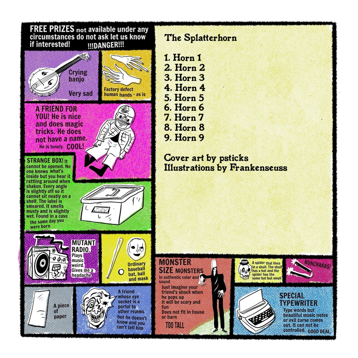 The Splatterhorn CD