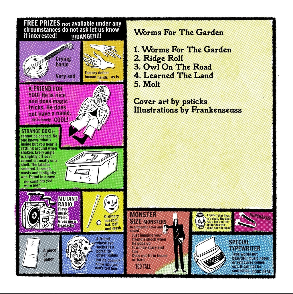Worms For The Garden CD